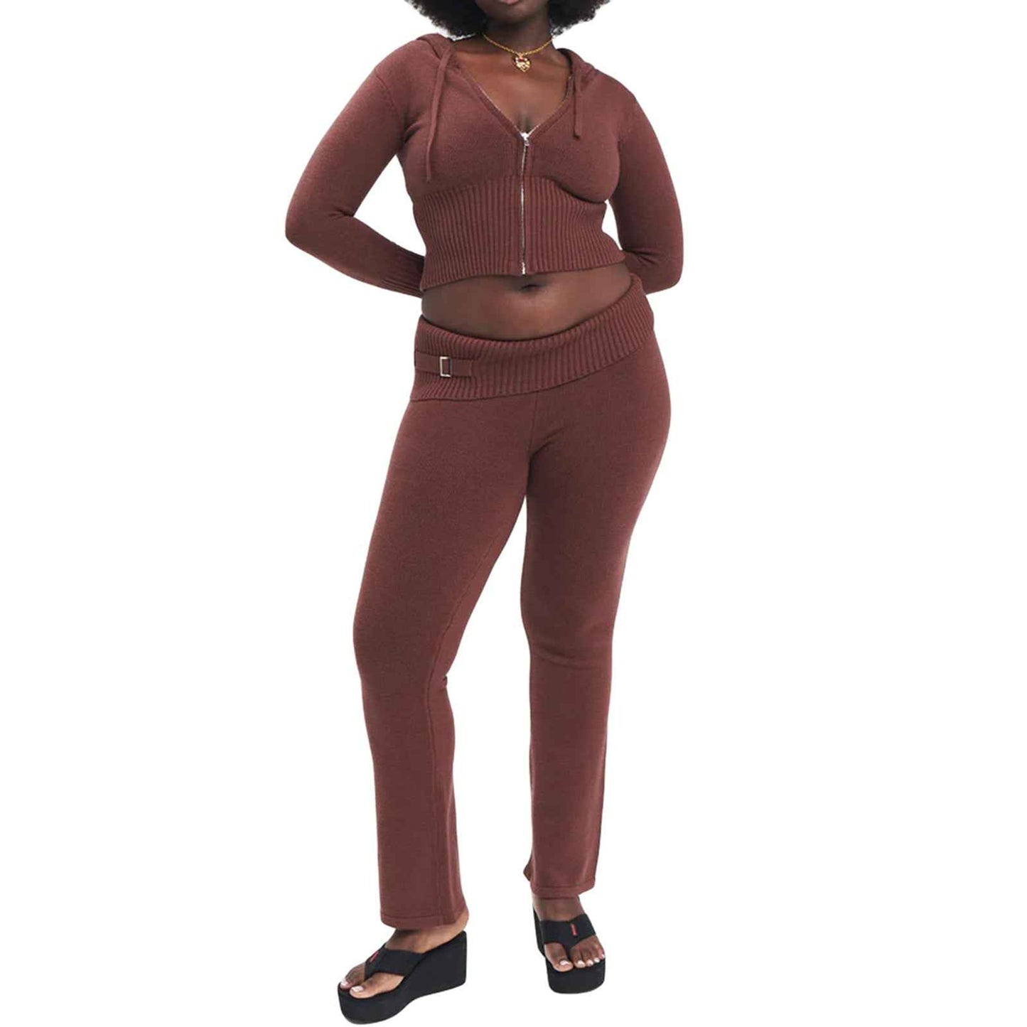 Women Hoodie Suit Set Casual Fit