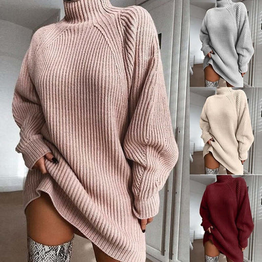 Women Turtleneck Winter Sweater