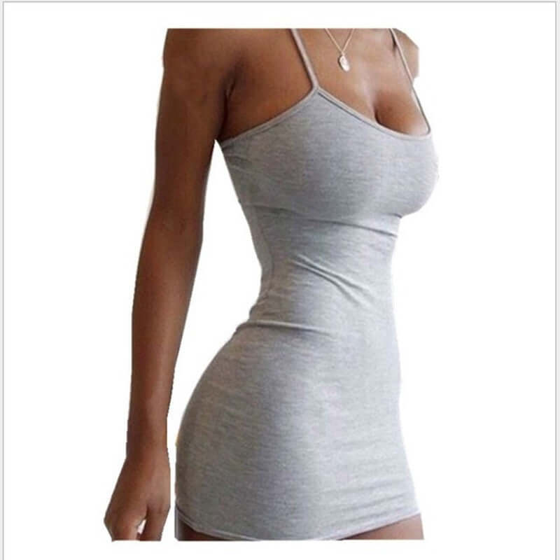 Women Halter Tight Fit Dress Bodycon