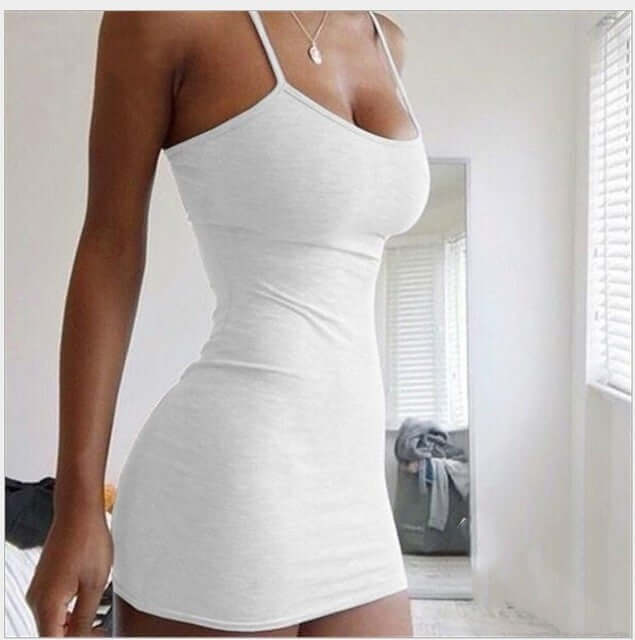 Women Halter Tight Fit Dress Bodycon