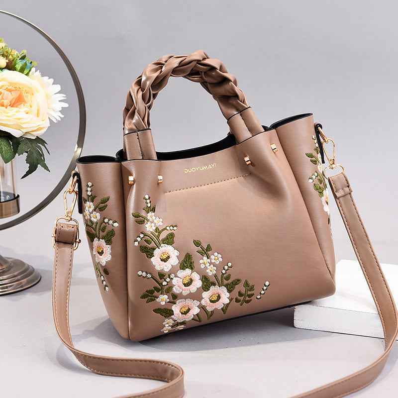 Women PU Leather Tote Bag Chic