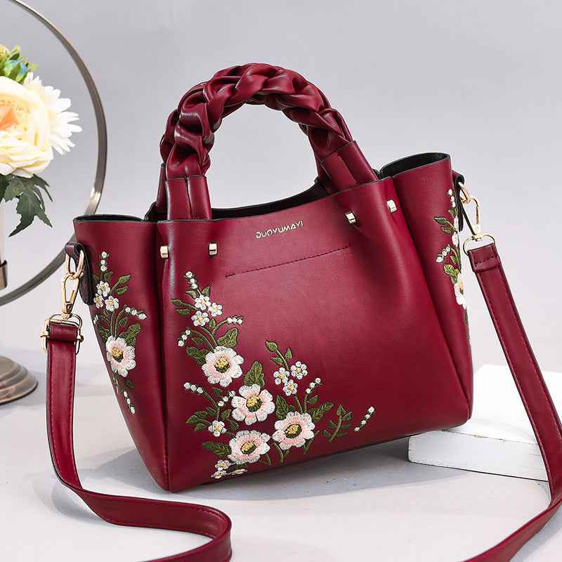 Women PU Leather Tote Bag Chic