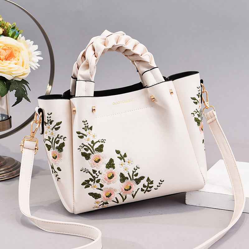 Women PU Leather Tote Bag Chic