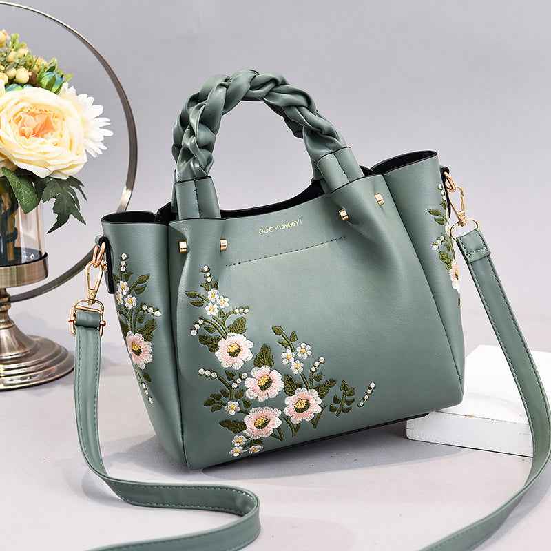 Women PU Leather Tote Bag Chic