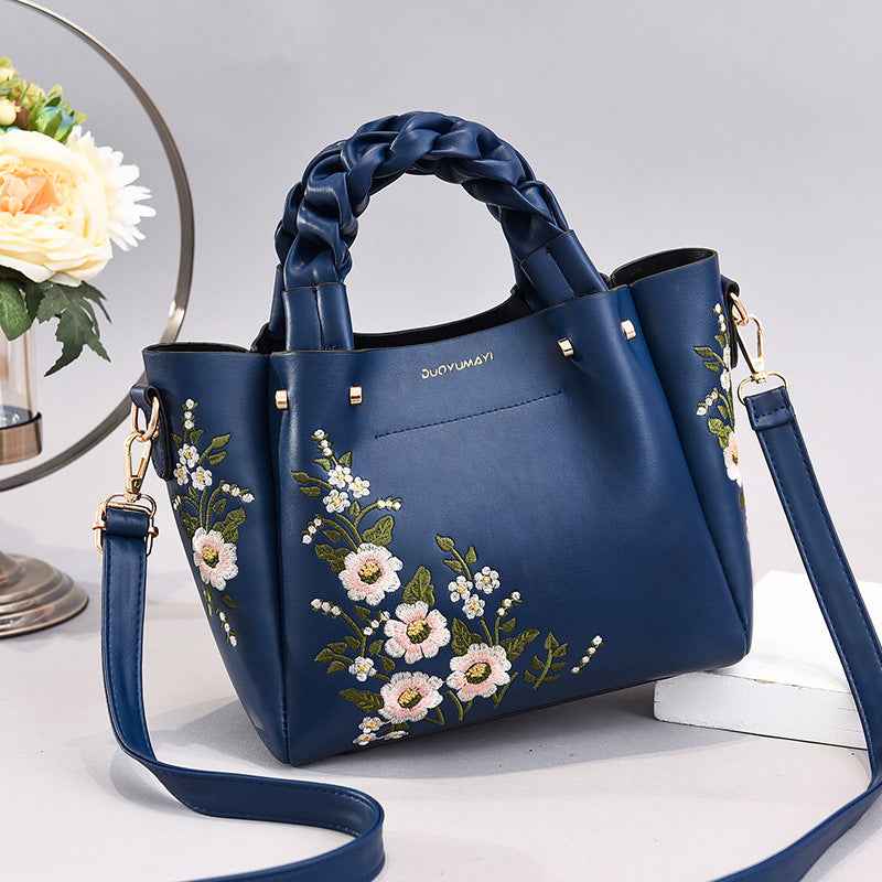 Women PU Leather Tote Bag Chic