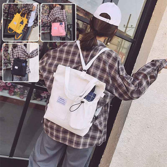 Harajuku canvas bags for students