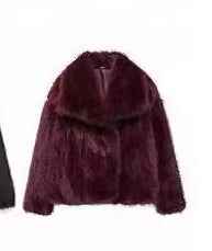 women plush winter coat casual wear