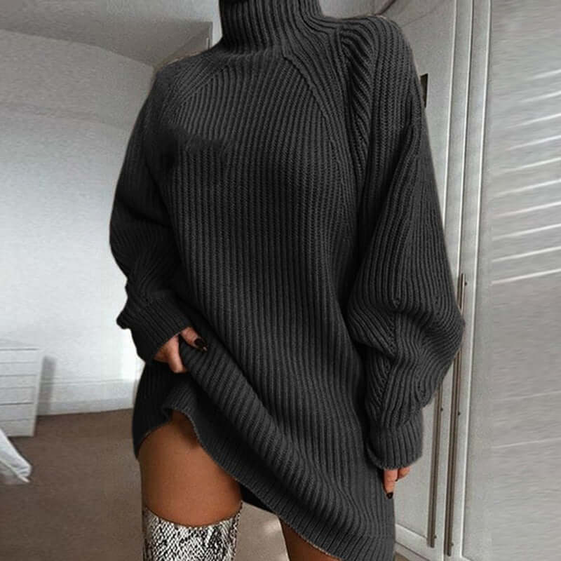 Women Turtleneck Winter Sweater