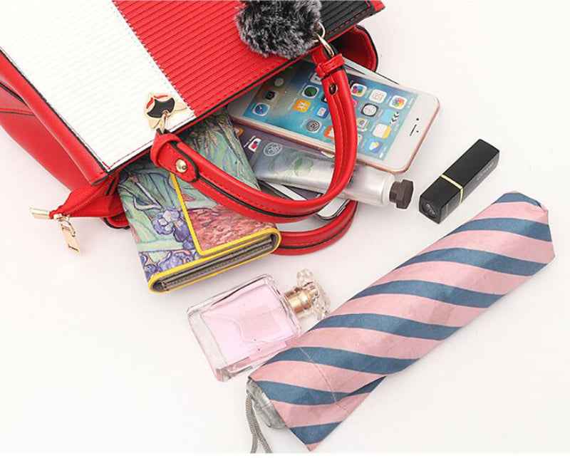 Women Patchwork Handbag PU Leather