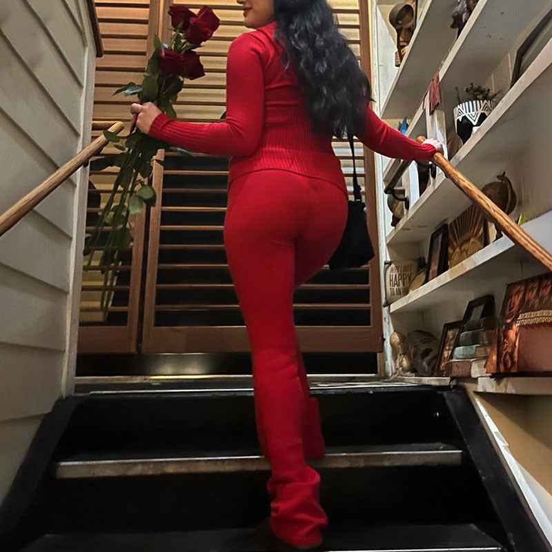Women Hoodie Suit Set Casual Fit