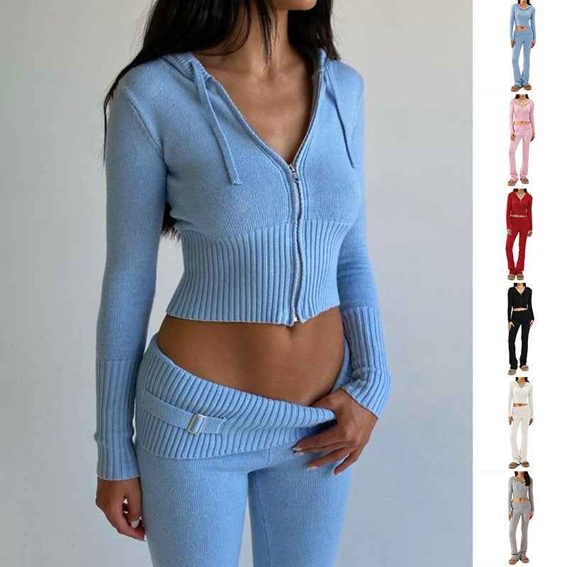 Women Hoodie Suit Set Casual Fit