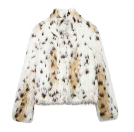 women plush winter coat casual wear
