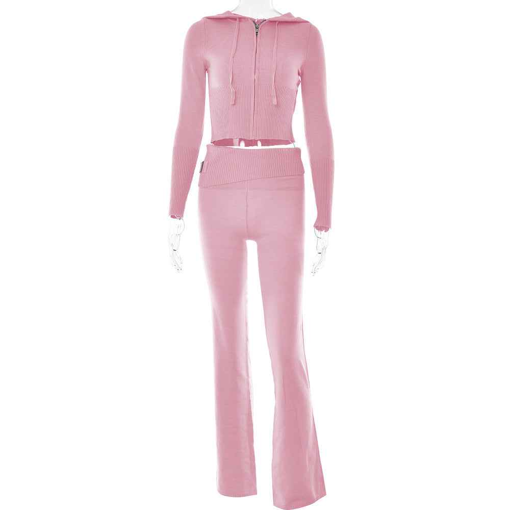Women Hoodie Suit Set Casual Fit