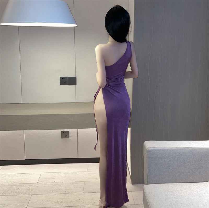 Elegant Tailored Slender Maxi Gown Ladies