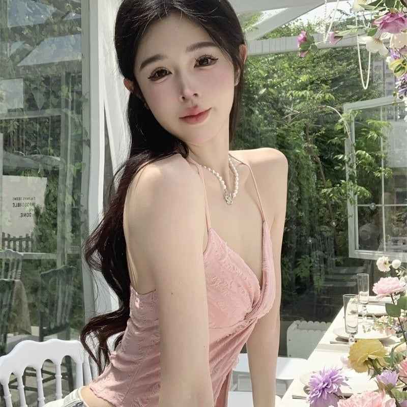Trendy Twist Strappy Crop Top