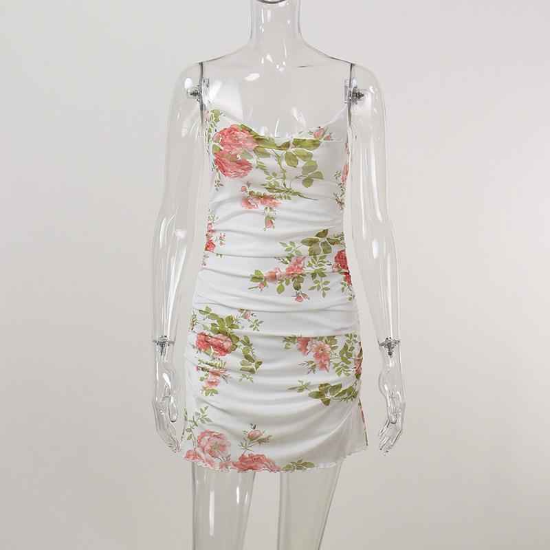 Boho Breeze Knit Retro Floral Gown