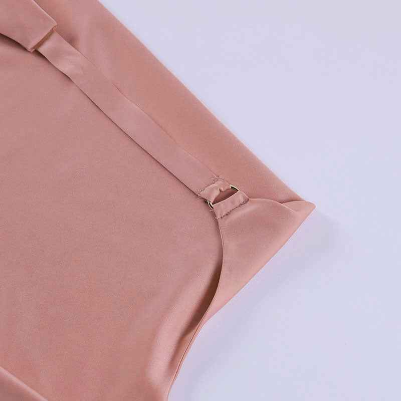 backless satin summer party dress