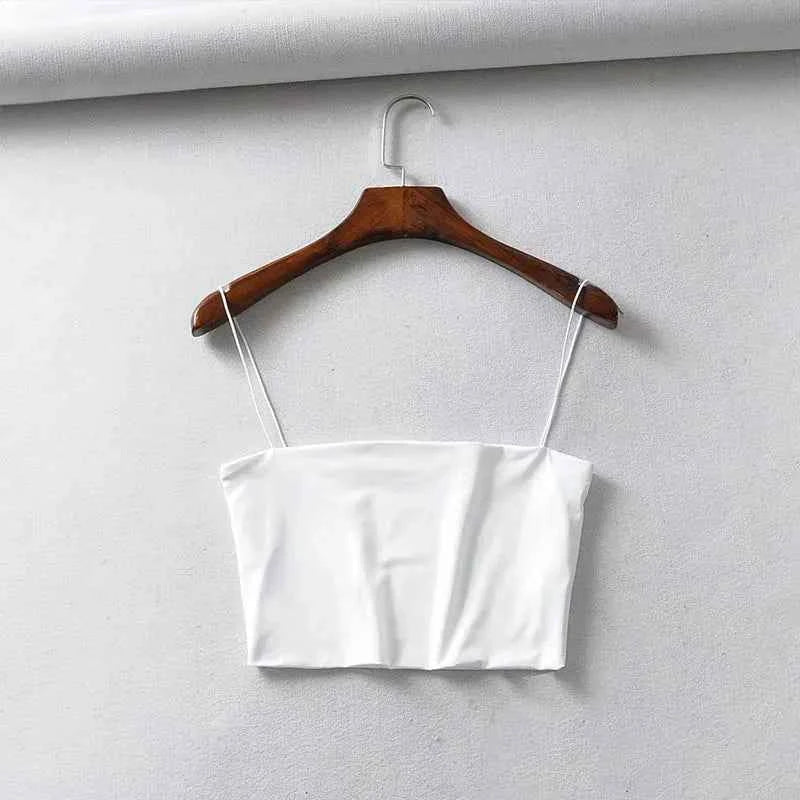 Women Summer Crop Top Sleeveless