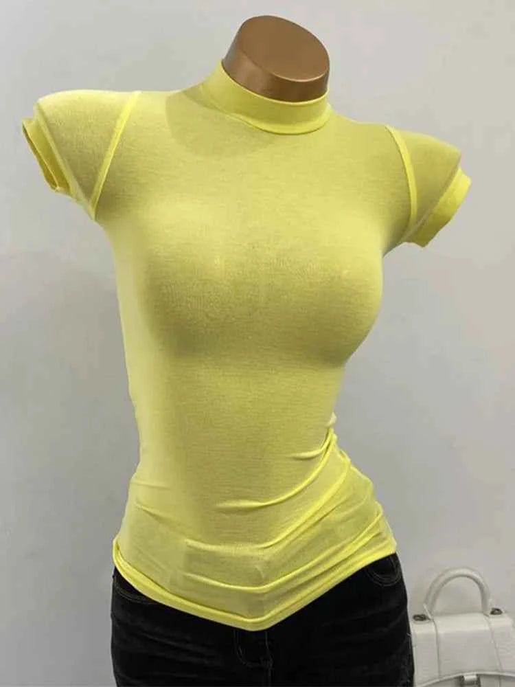 Women Slim Fit T Shirt Korean Top