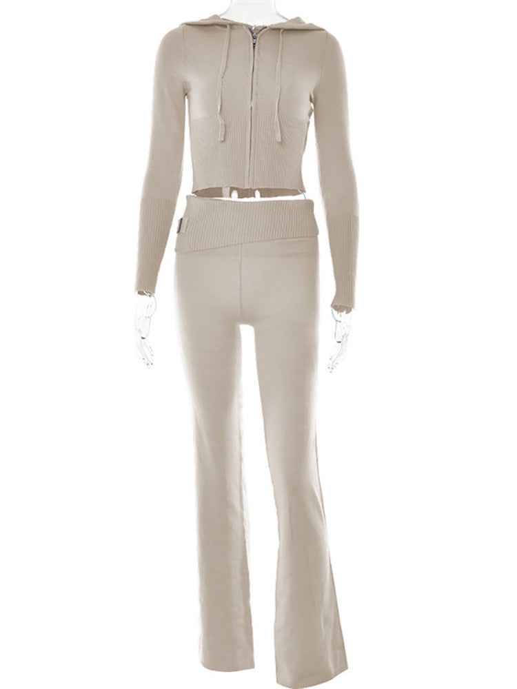 Women Hoodie Suit Set Casual Fit