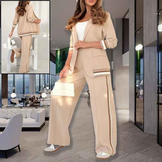 Women Office Pantsuit Set Formal